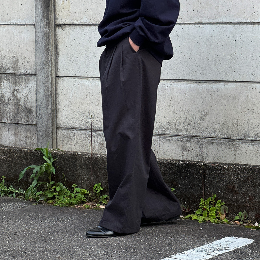 11/19オープン] タックワイドチノパンツ | ファッション通販サイト NUGU