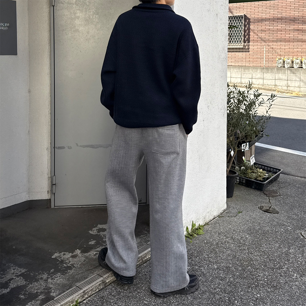 ユニセックス）アメリカ国旗ハーフファスナーニット | ファッション