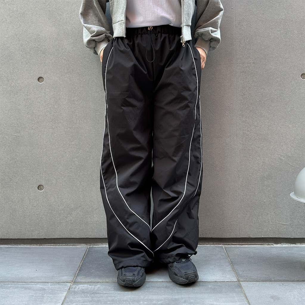 ワイドラインナイロンパンツ | ファッション通販サイト NUGU