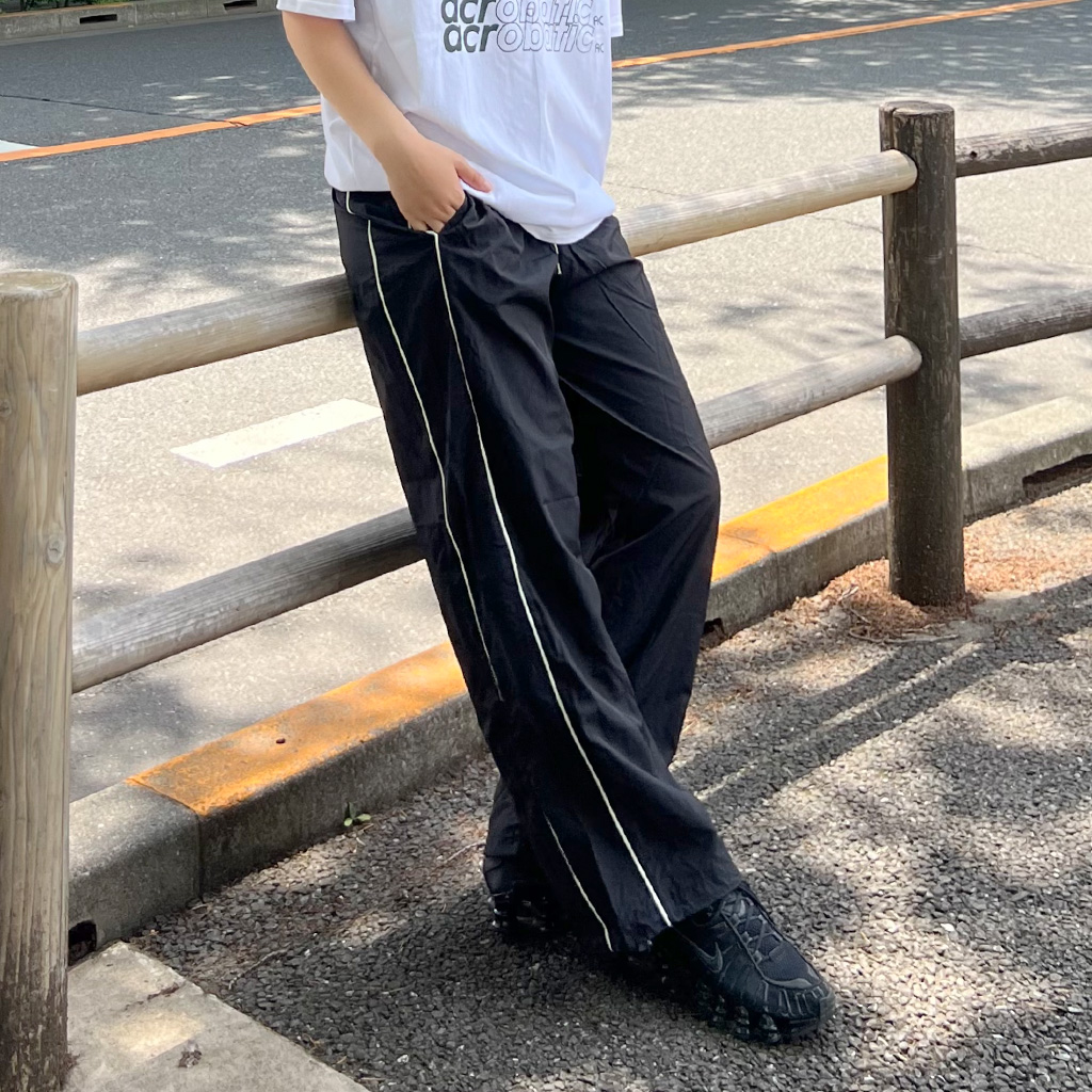 サイドラインナイロンパンツ | ファッション通販サイト NUGU