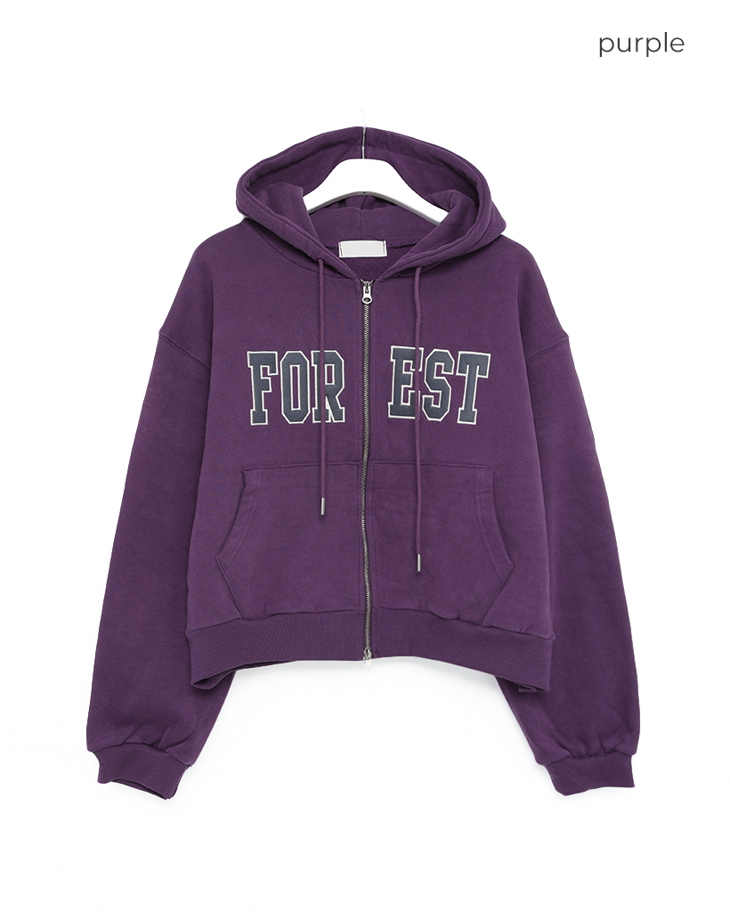 FORESTパッチダブルジップパーカー | ファッション通販サイト NUGU