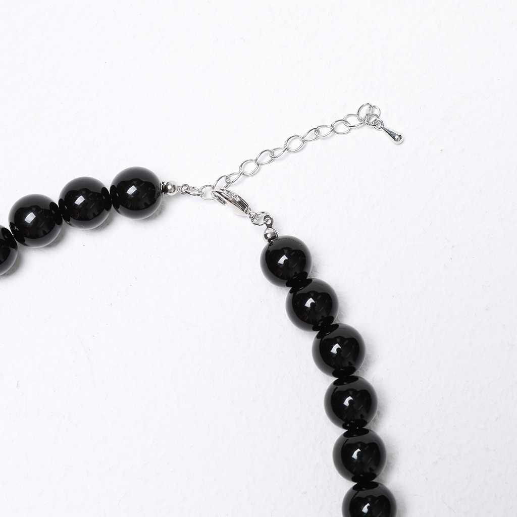 ブラックビーズネックレス | ファッション通販サイト NUGU