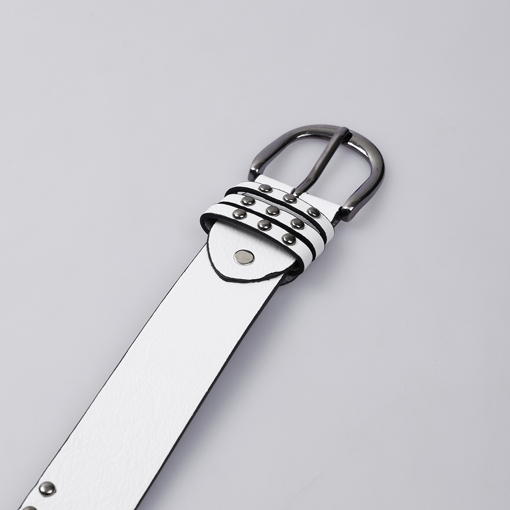 ダブルラインスタッズベルト | ファッション通販サイト NUGU