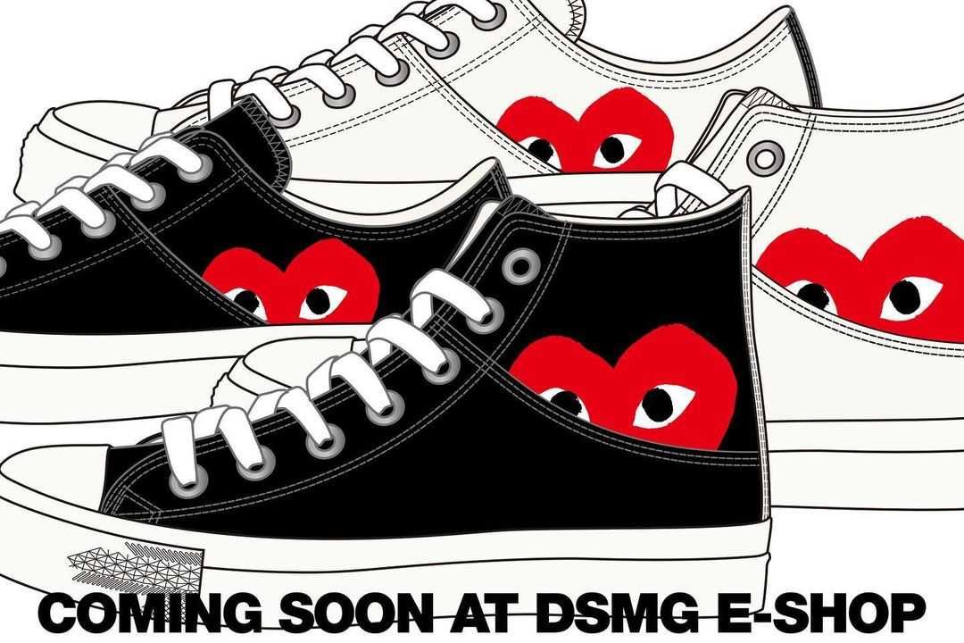 スニダンで購入可】9/23発売 PLAY COMME des GARÇONS × Converse