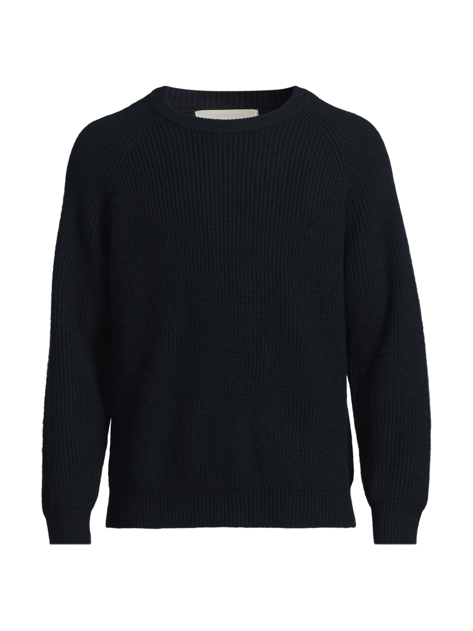 Naadam Contrast-Trimmed Cashmere Crewneck Sweater | Saks Fifth Avenue