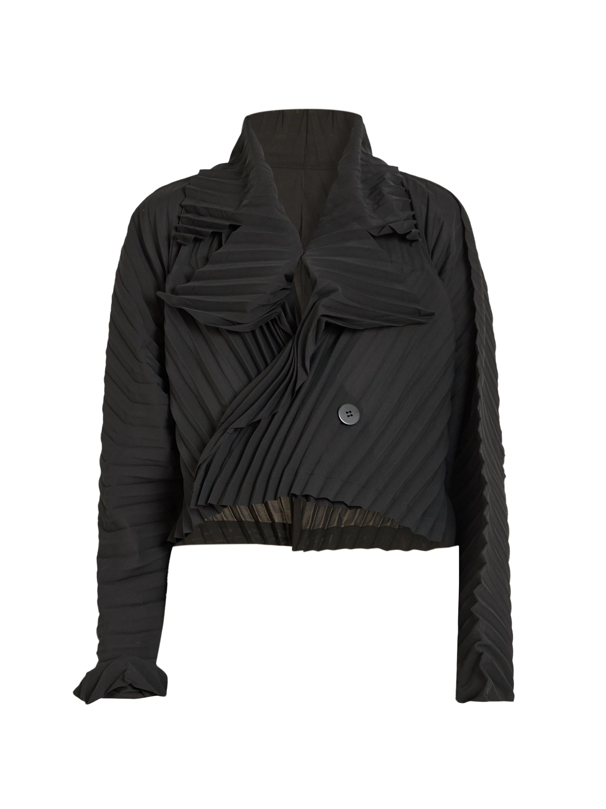 Pleats Please Issey Miyake Fluffy Basics Zip Jacket | Saks Fifth