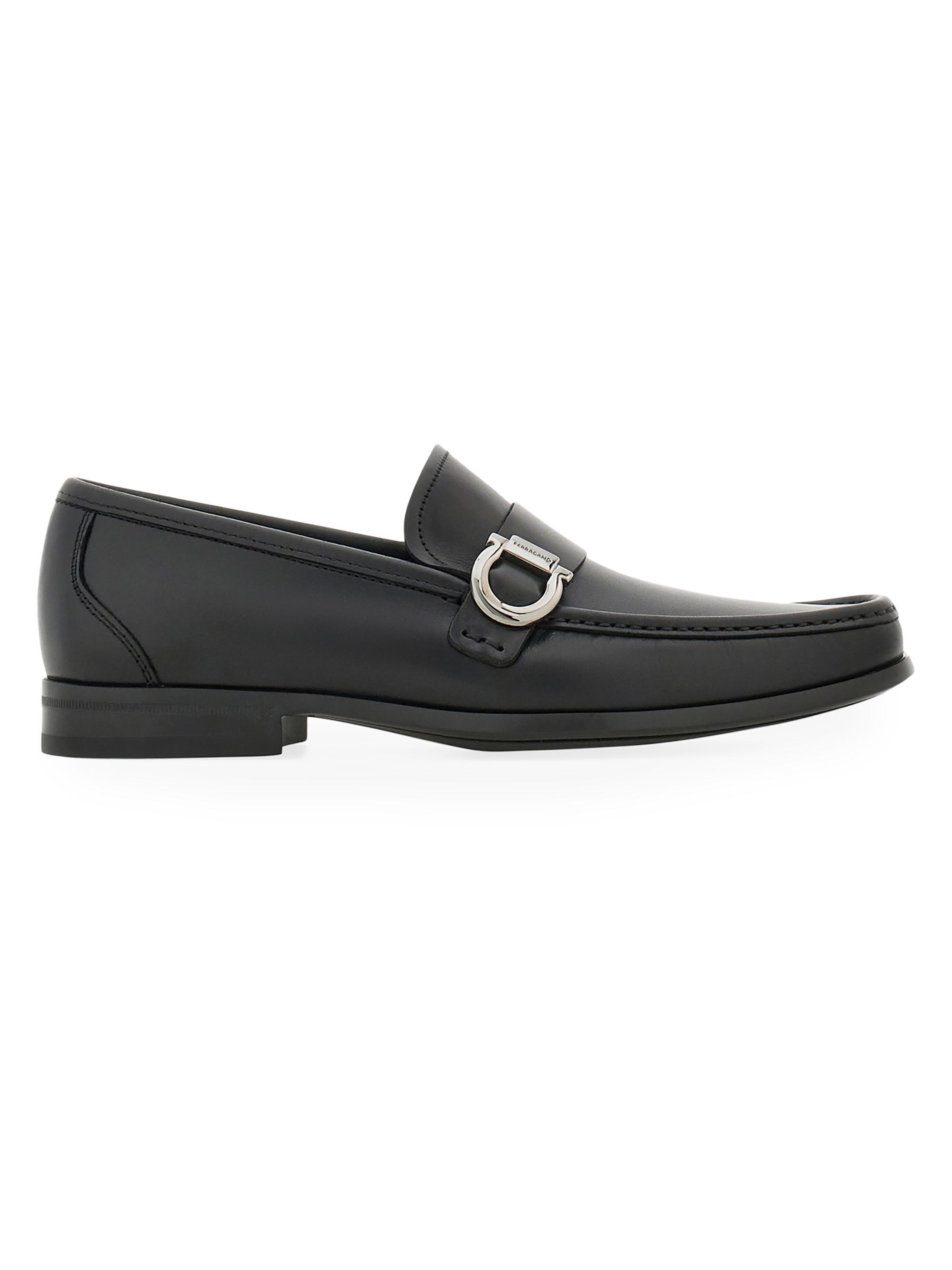 FERRAGAMO Florin Leather Loafers | Saks Fifth Avenue
