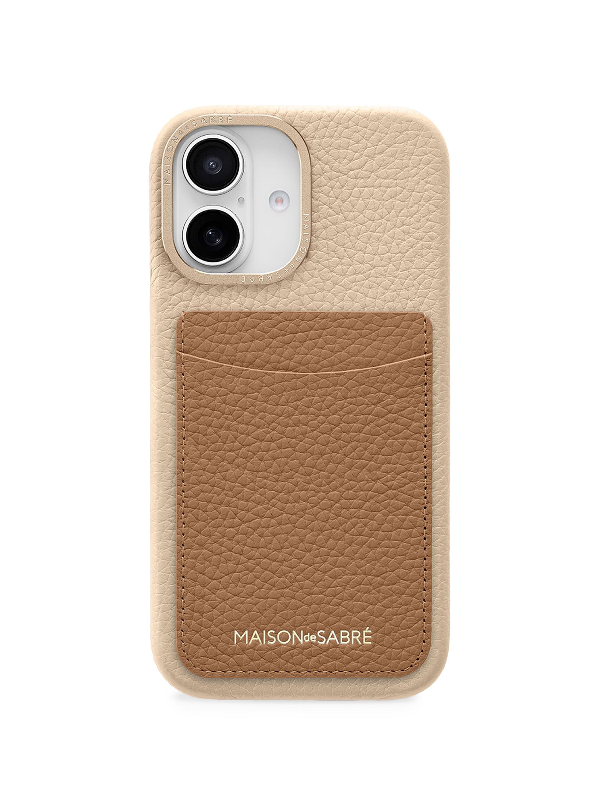 Maison de Sabre Leather Phone Case (iPhone 14 Pro Max) | Saks