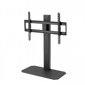 CR-PLD002【37～65型対応卓上ディスプレイスタンド】左右の角度調整と9