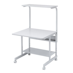 RAC-EC13N2【パソコンラック（W800×D700×H1400mm）】大型機器も収納