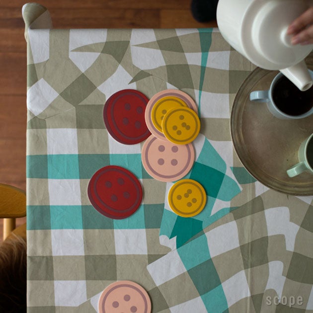 販売終了】Fabric of the day CHECK グリーン | SCOPE (スコープ)