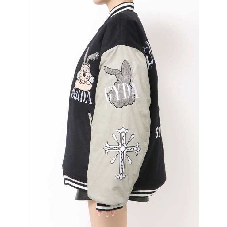 GYDA×GALFY BIGスタジャン[品番：MKSW0067242]｜GYDA（ジェイダ）の