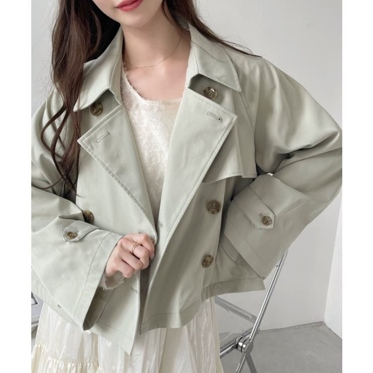 ショート トレンチコート[品番：ORGW0008158]｜Ada.（エイダ）の