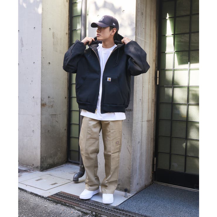 Carhartt カーハート】ダックキルティングフードジャケットアクティブ