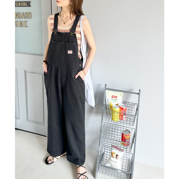 大人カジュアル。綿100％のこだわりサロペット。[品番：WZ000003717