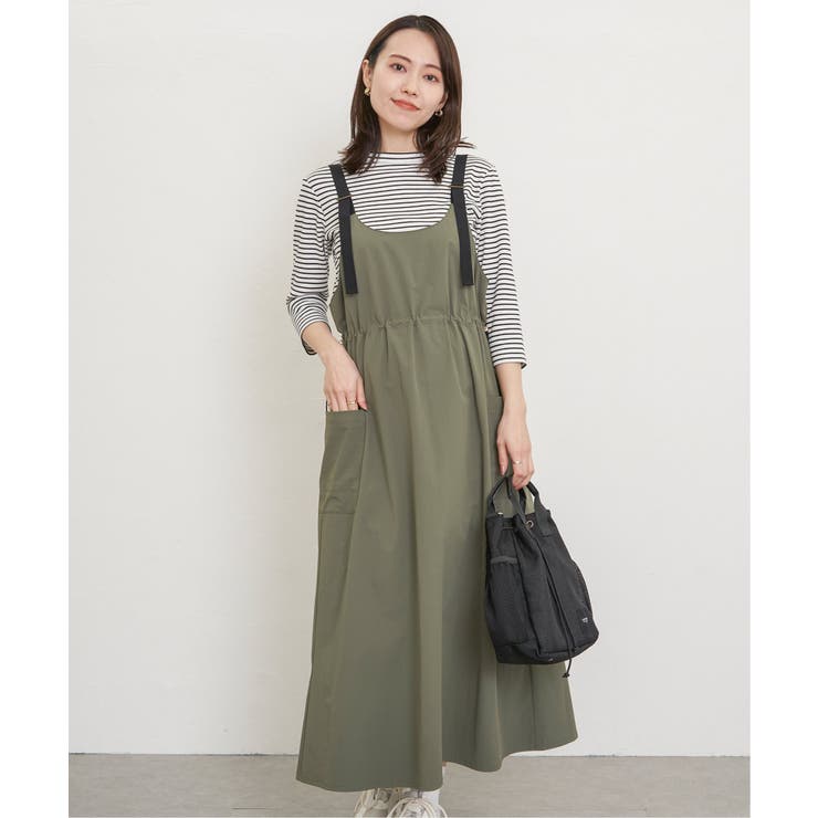 2点セット／親子コーデ】リップストップカーゴワンピースセット[品番