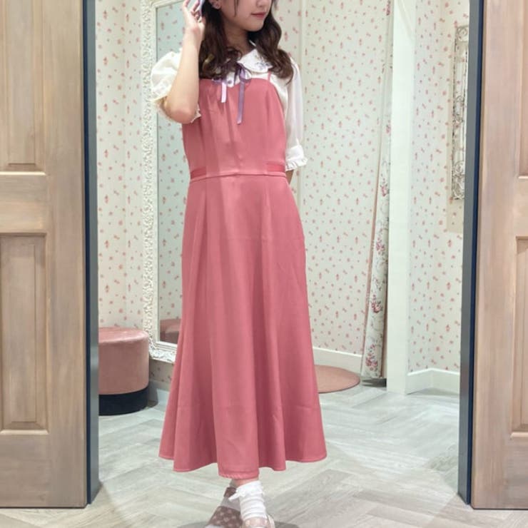 マーメイドロングキャミOP[品番：IGAW0001741]｜axes femme