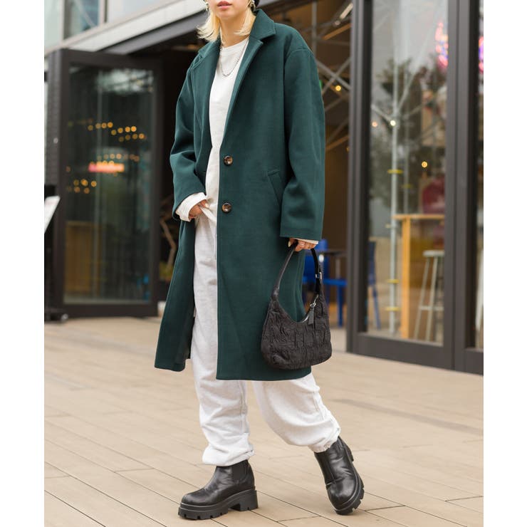 エコウールチェスターコート[品番：SPRW0009449]｜SpRay（スプレイ）の