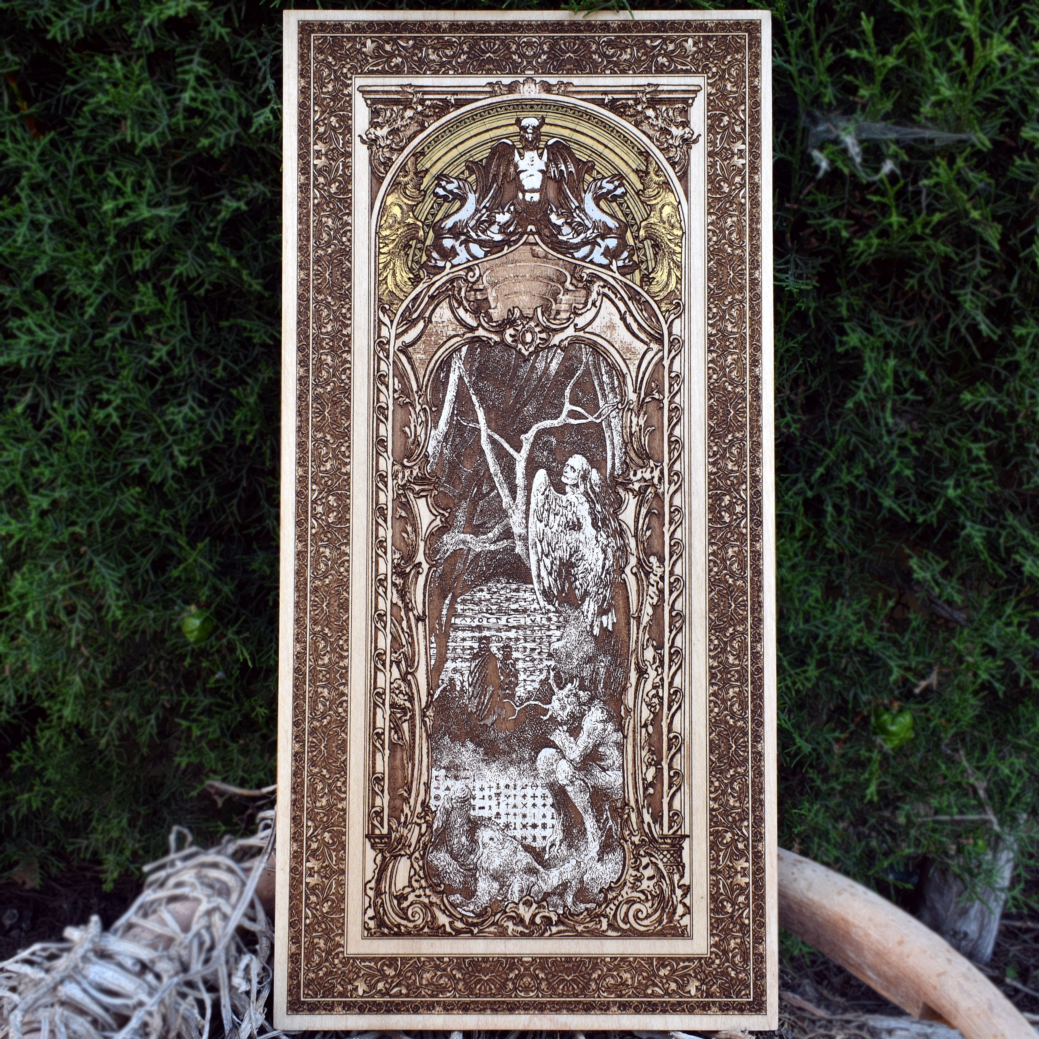 Hell Gate II Triptych Art