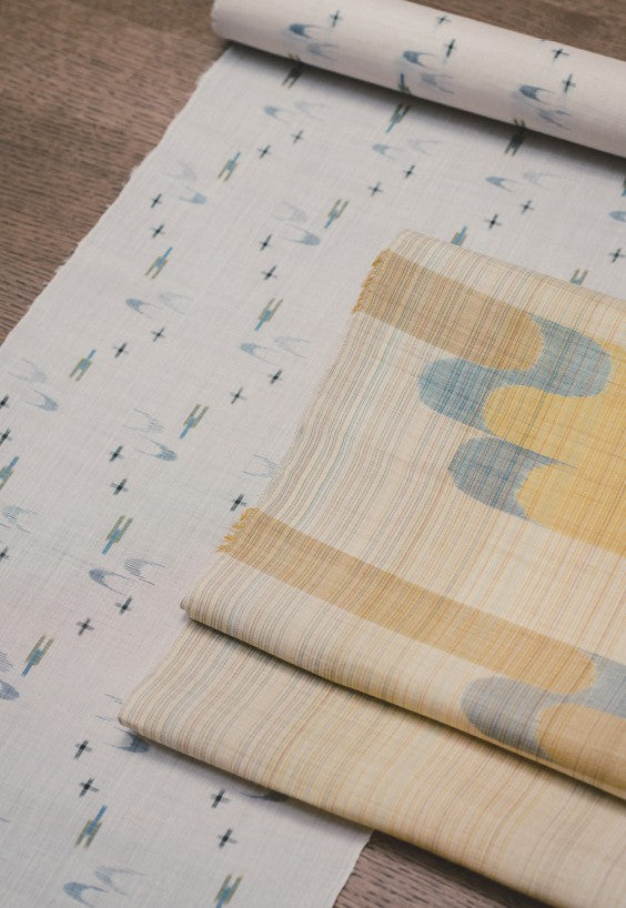 御絵図から始まる八重山上布の未来図｜和織物語 – 銀座もとじ