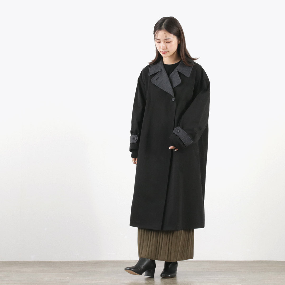 30％OFF】mizuiro ind（ミズイロインド） ワイドロングコート｜ROCOCO