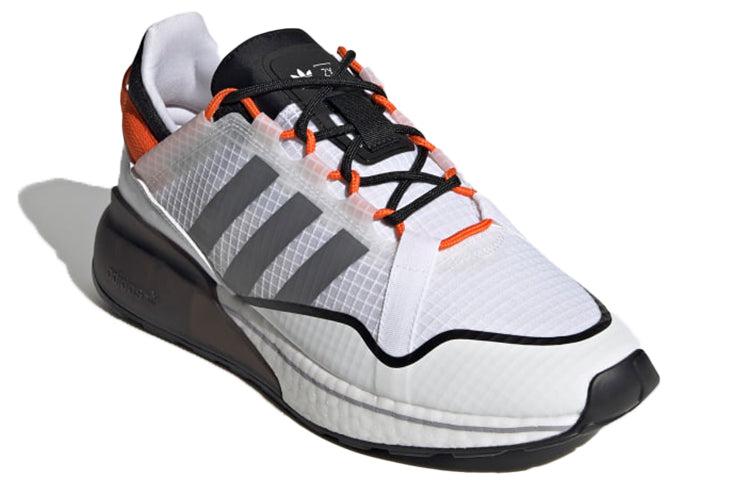 adidas ZX 2K Boost Pure 'White Grey Orange' H06568