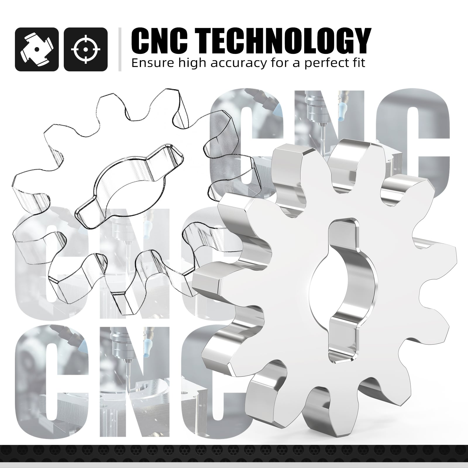 Engine Oil Pump Gear For Suzuki DRZ400/E/S/SM 2000-2024