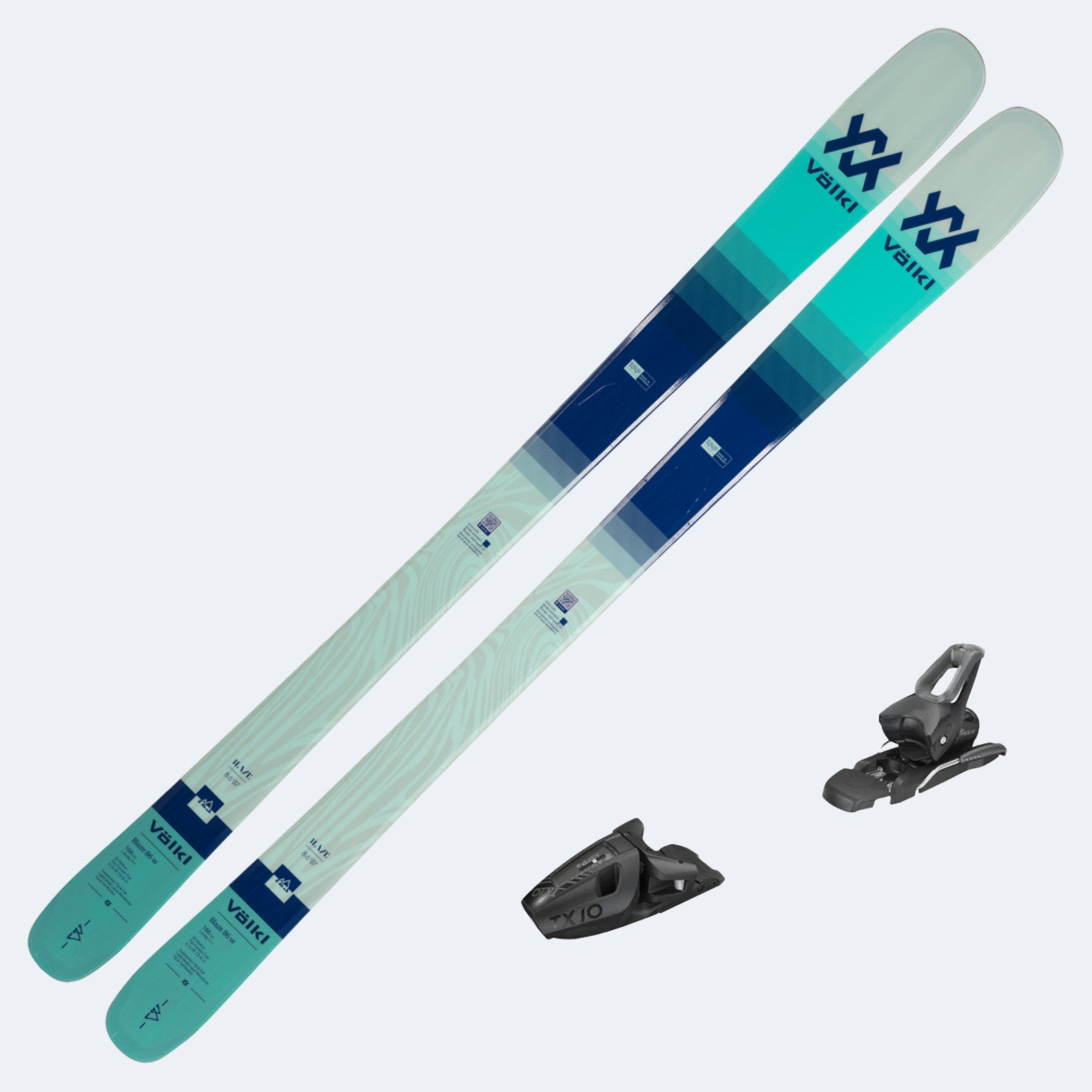 2024 Volkl Blaze 86 Women's Ski with Tyrolia TX 10 Bindings