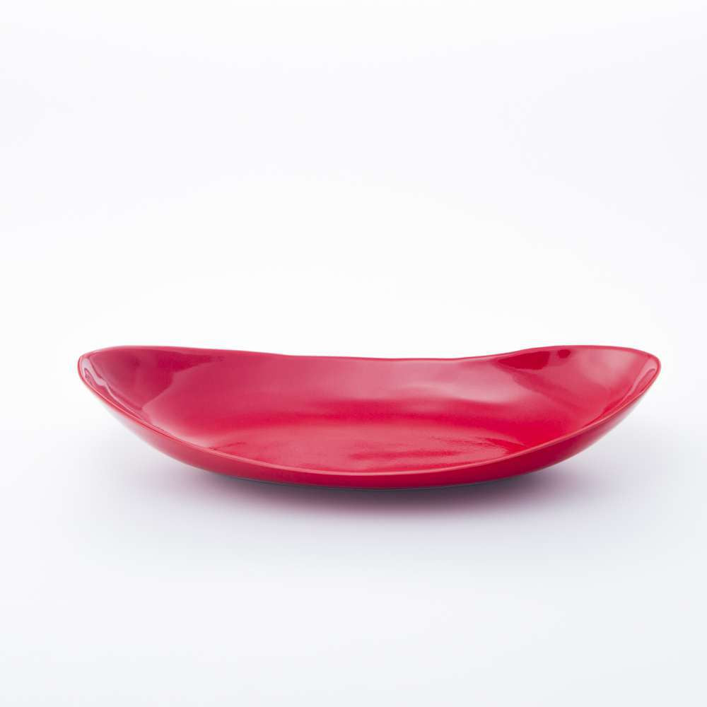 STANDARD COLOR 楕円皿(中） 赤釉 – ARITA PORCELAIN LAB [公式