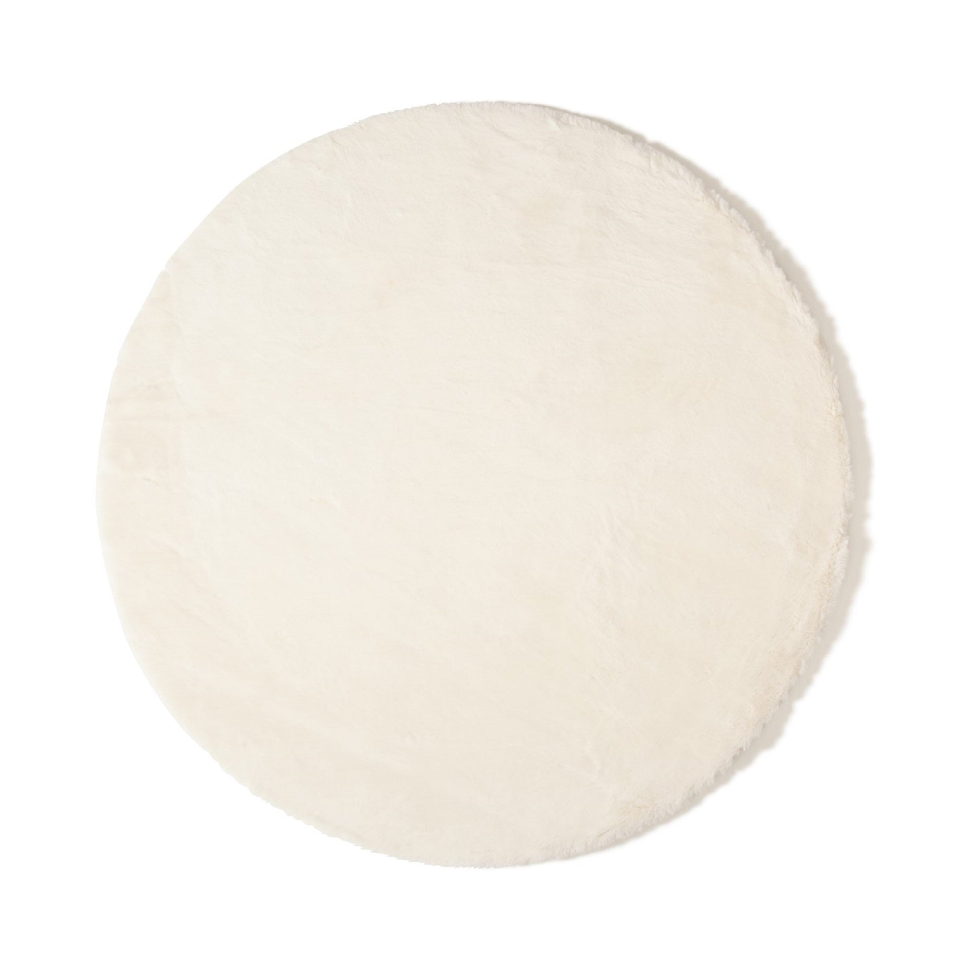 ミーティス ラウンドラグ アイボリー Ф1500 | Francfranc（フラン