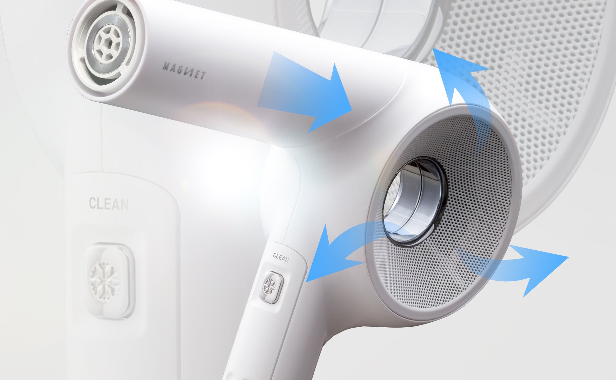 クレイツ マグネットヘアプロ ドライヤー ゼロ ホワイトプラス HCD