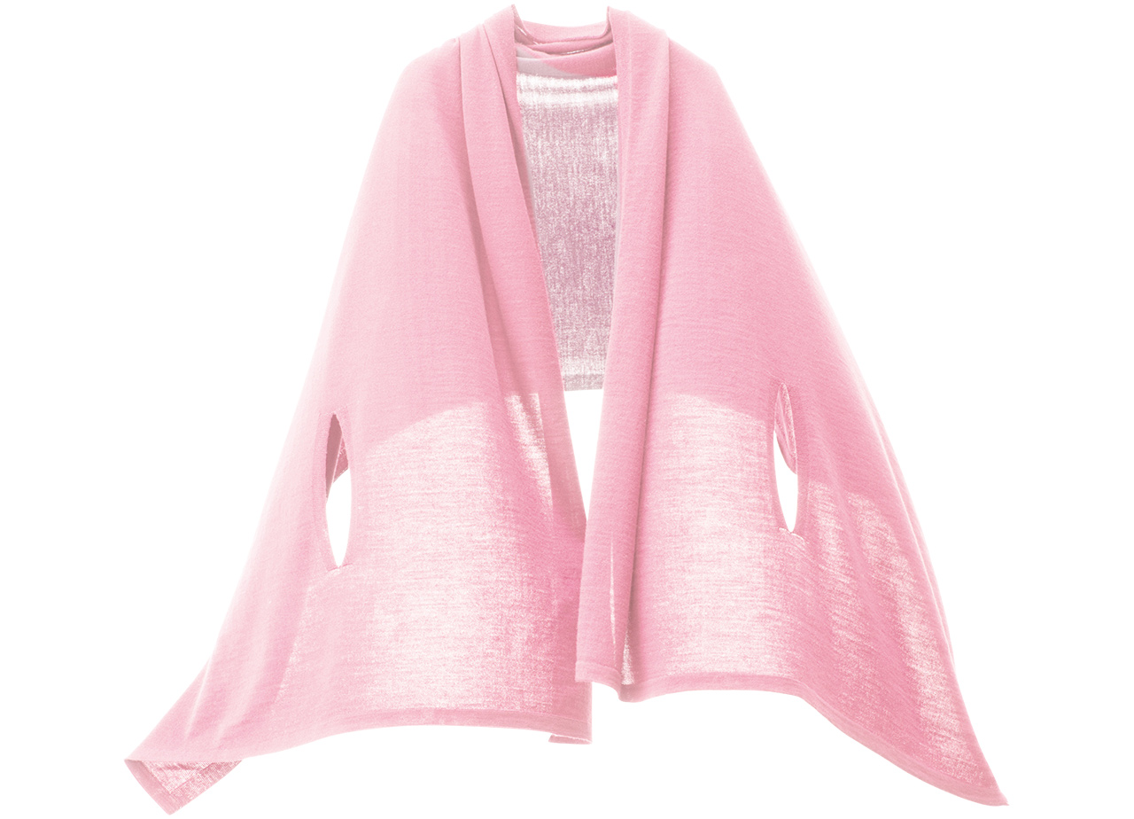 ずり落ちない、洗濯できるウールストール - SAIFUKU（mino）