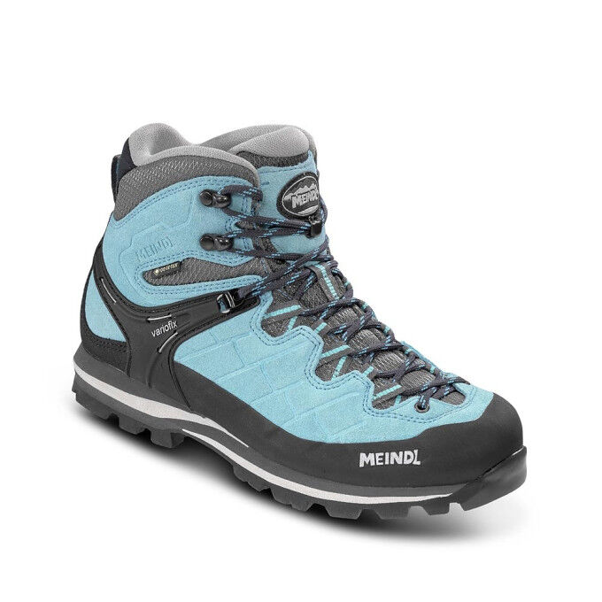 Meindl Litepeak Lady Gore-Tex walking shoes in grey/blue