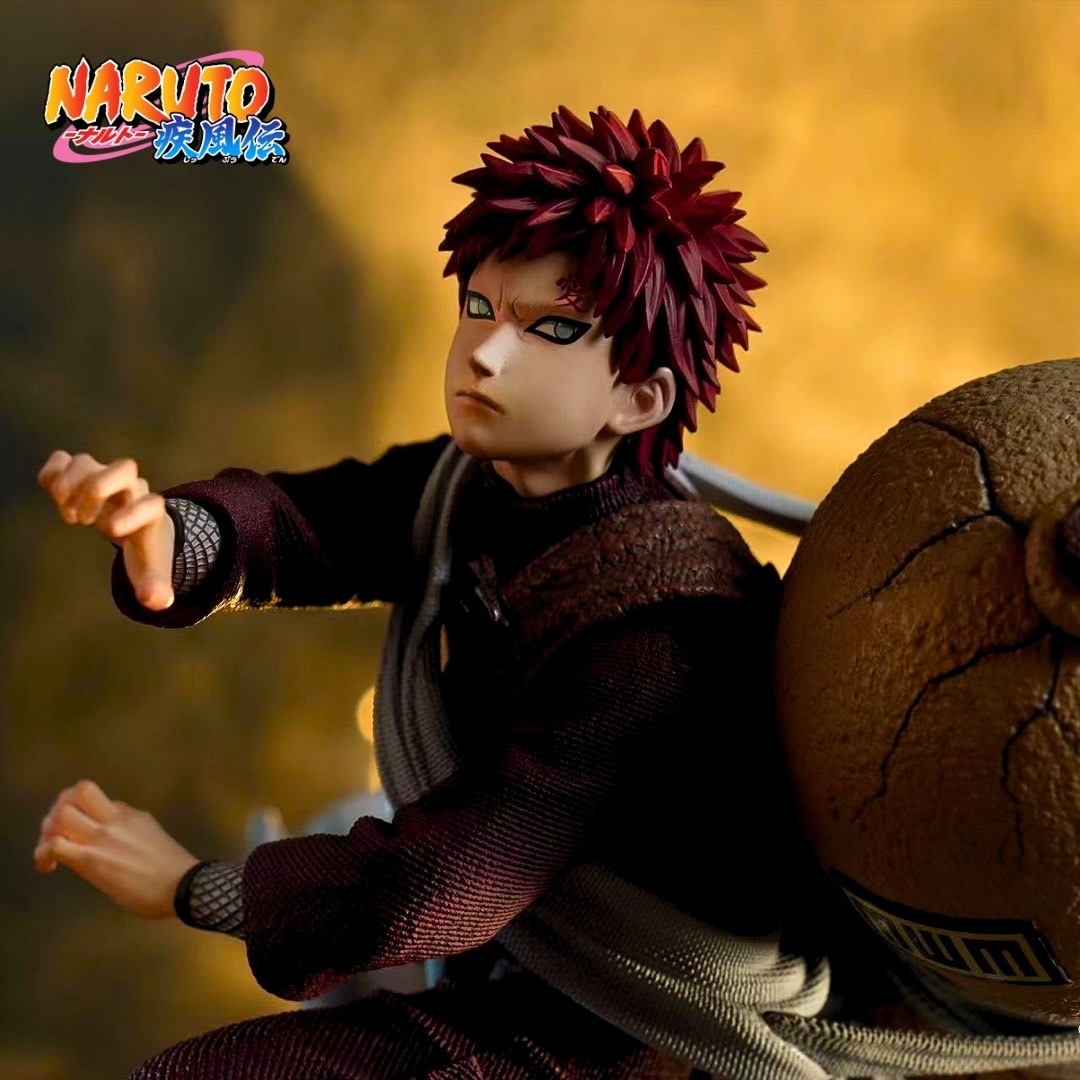 火影忍者正版授權蒐藏雕像我愛羅vs君麻呂[HEX Collectibles Studio