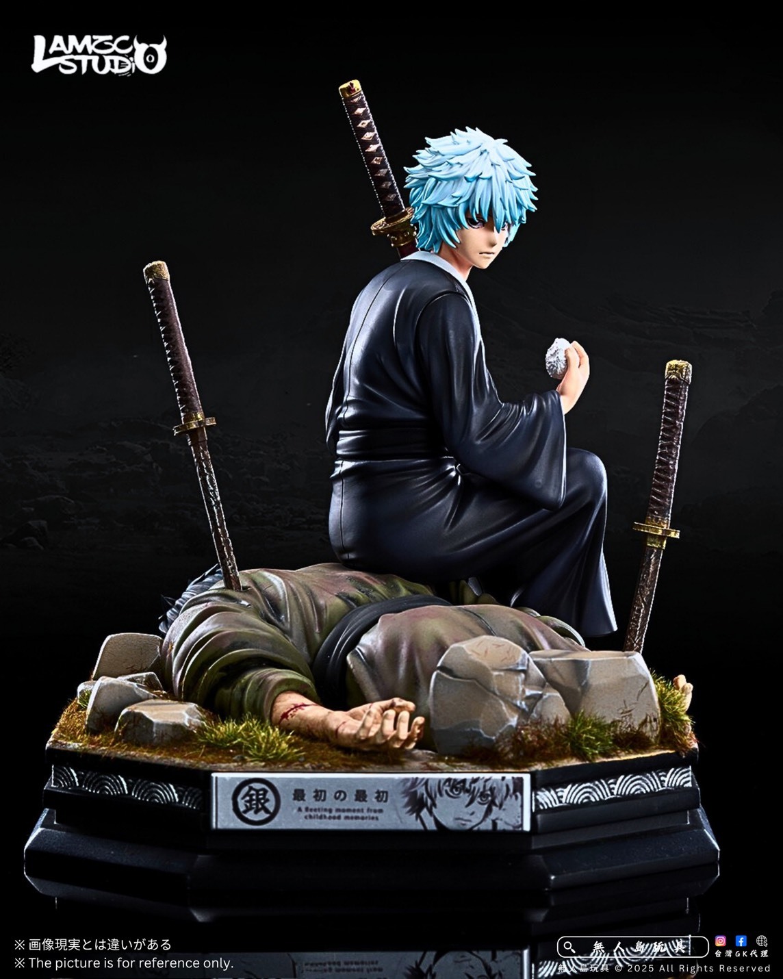 銀魂GK 蒐藏雕像童年坂田銀時[Lamzc Studio] – 無人島玩具