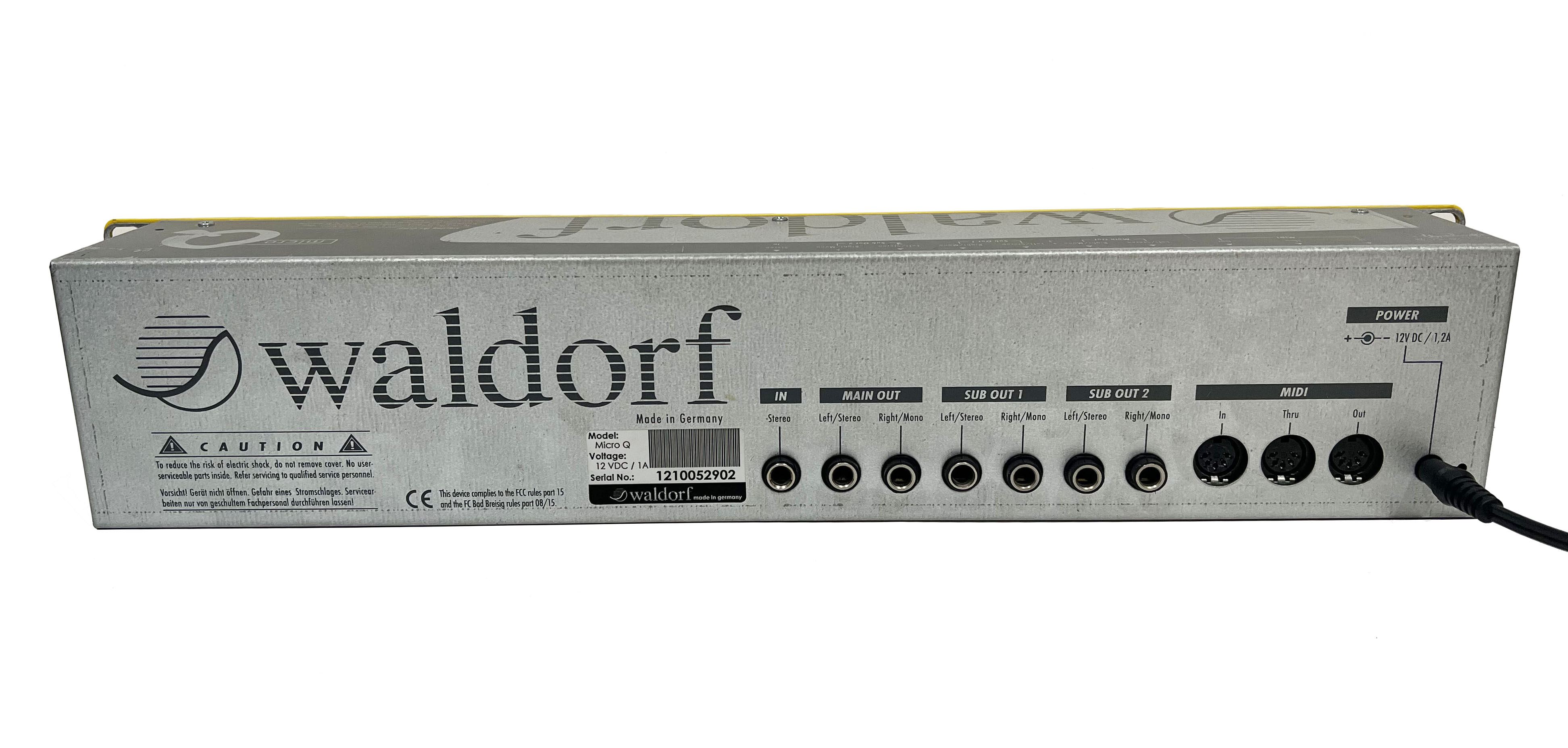Waldorf MicroQ rack - Syntaur