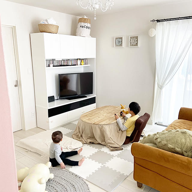 IKEA イケア シャンデリア 5アーム ホワイト 白 90312889 FYRTIO