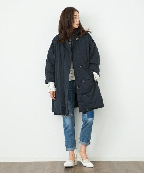 YOSOOU（ヨソオウ）の「【粧う/YOSOOU/ヨソオウ】Cloak Coat（ダウン