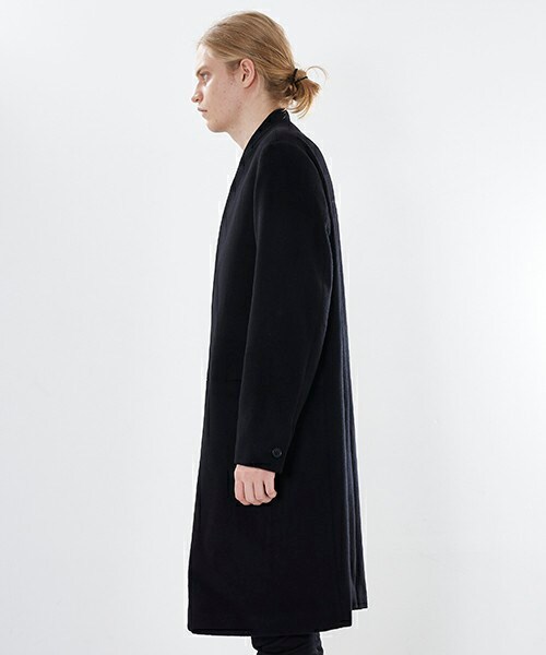 ETHOSENS（エトセンス）の「ノーカラーチェスターコート（）」 - WEAR