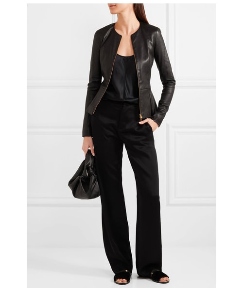 THE ROW（ザロウ）の「The Row - Anasta Leather Jacket - Black