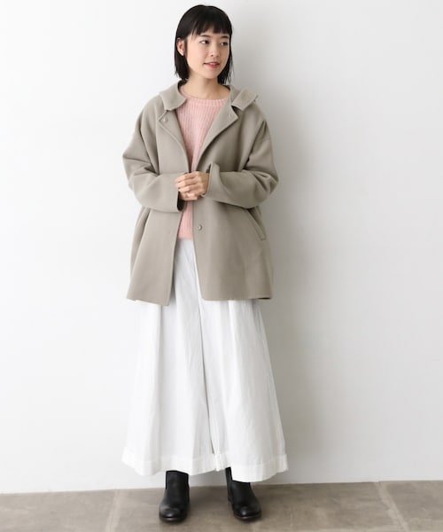 かぐれ（カグレ）の「ウールフードショートコート（）」 - WEAR