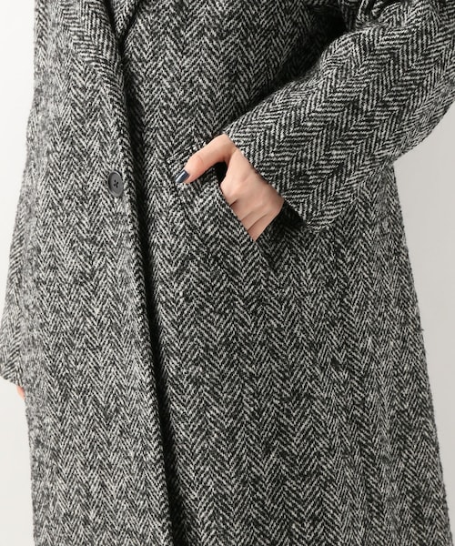 SLOBE IENA（スローブイエナ）の「ヘリンボーンロングコート