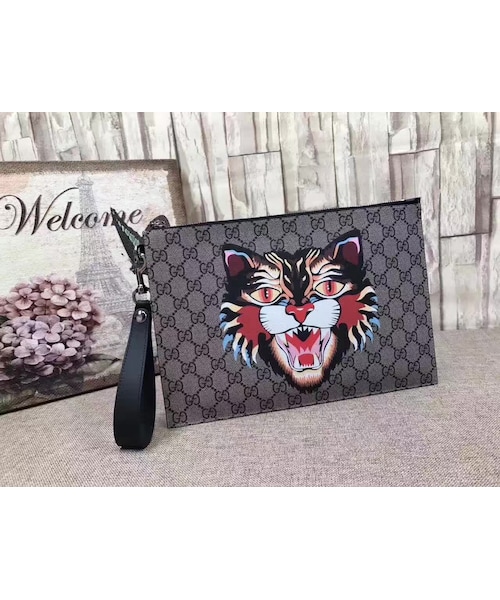 GUCCI（グッチ）の「グッチ GUCCI GG柄 セカンドバッグ クラッチバッグ