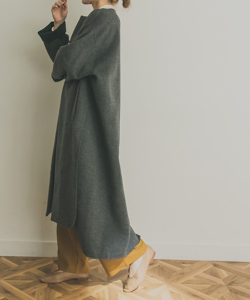 ENFOLD（エンフォルド）の「ENFOLD ファインリバービーバーノーカラー