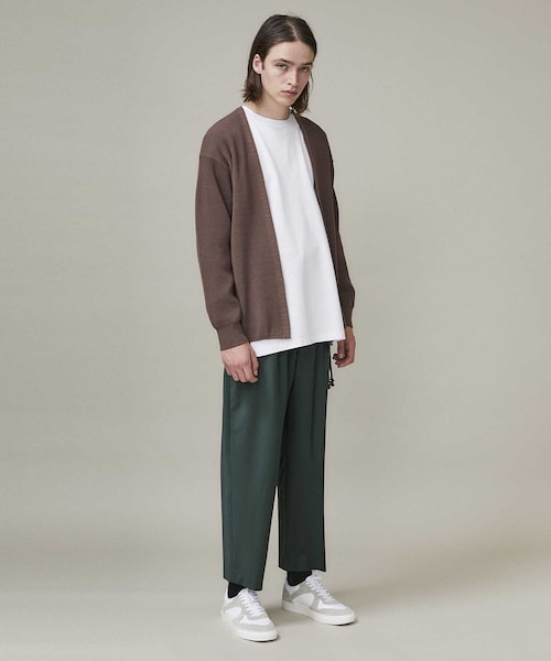 BATONER（バトナー）の「HARD TWIST WOOL NO BUTTON CARDIGAN（）」 - WEAR