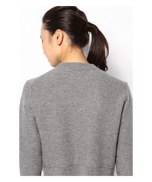 IENA（イエナ）の「W/Caショートニット プルオーバー（ニット