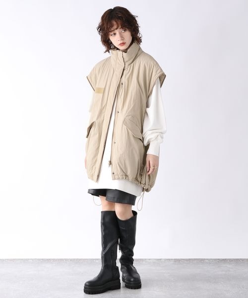 JEANASIS（ジーナシス）の「ソデ2WAY M-65コート（）」 - WEAR