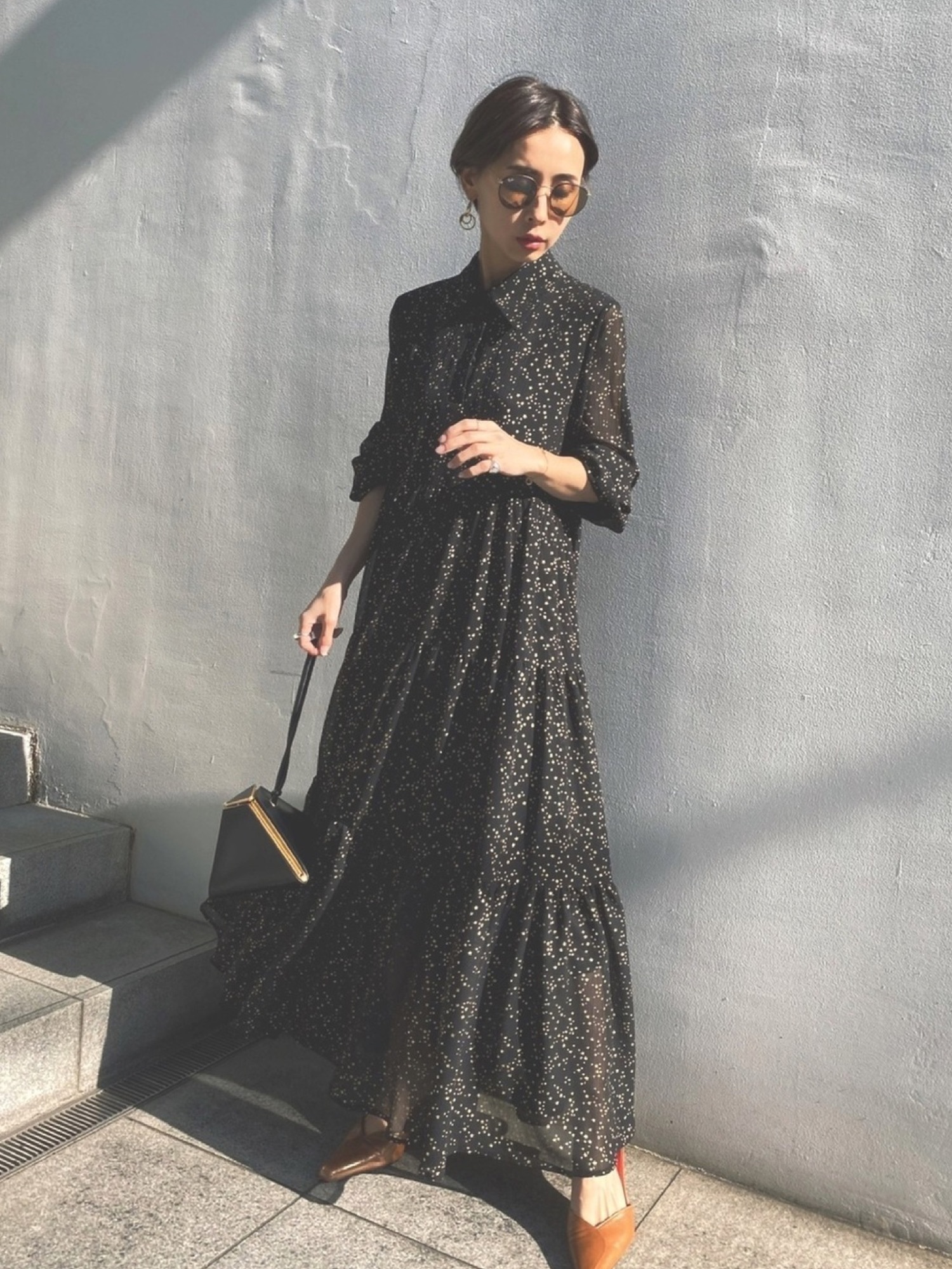 Ameri（アメリ）の「TWINKLE WIDENING DRESS（ワンピース）」 - WEAR