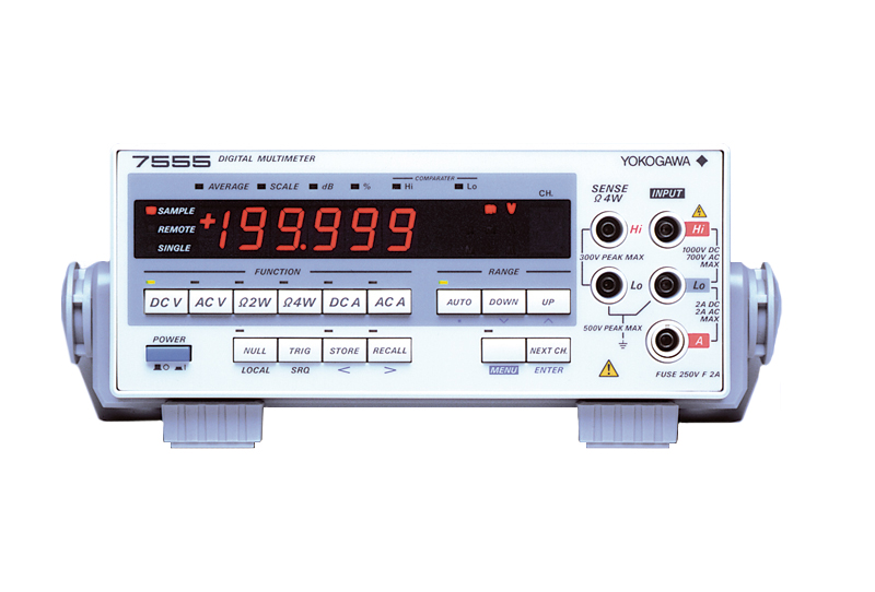 Digital Multimeter 7555 | Yokogawa Test & Measurement Corporation