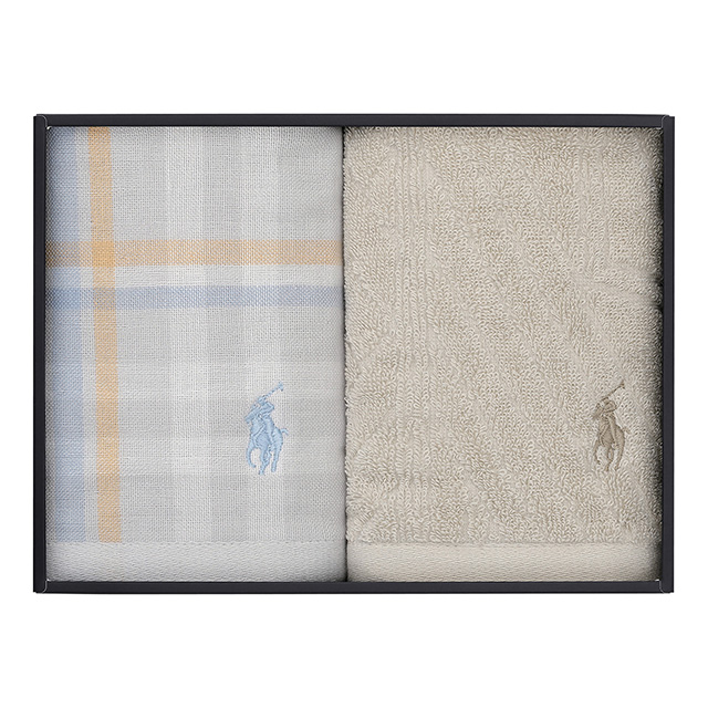 ラルフ ローレン[POLO RALPH LAUREN]のウォッシュタオル2枚セットB